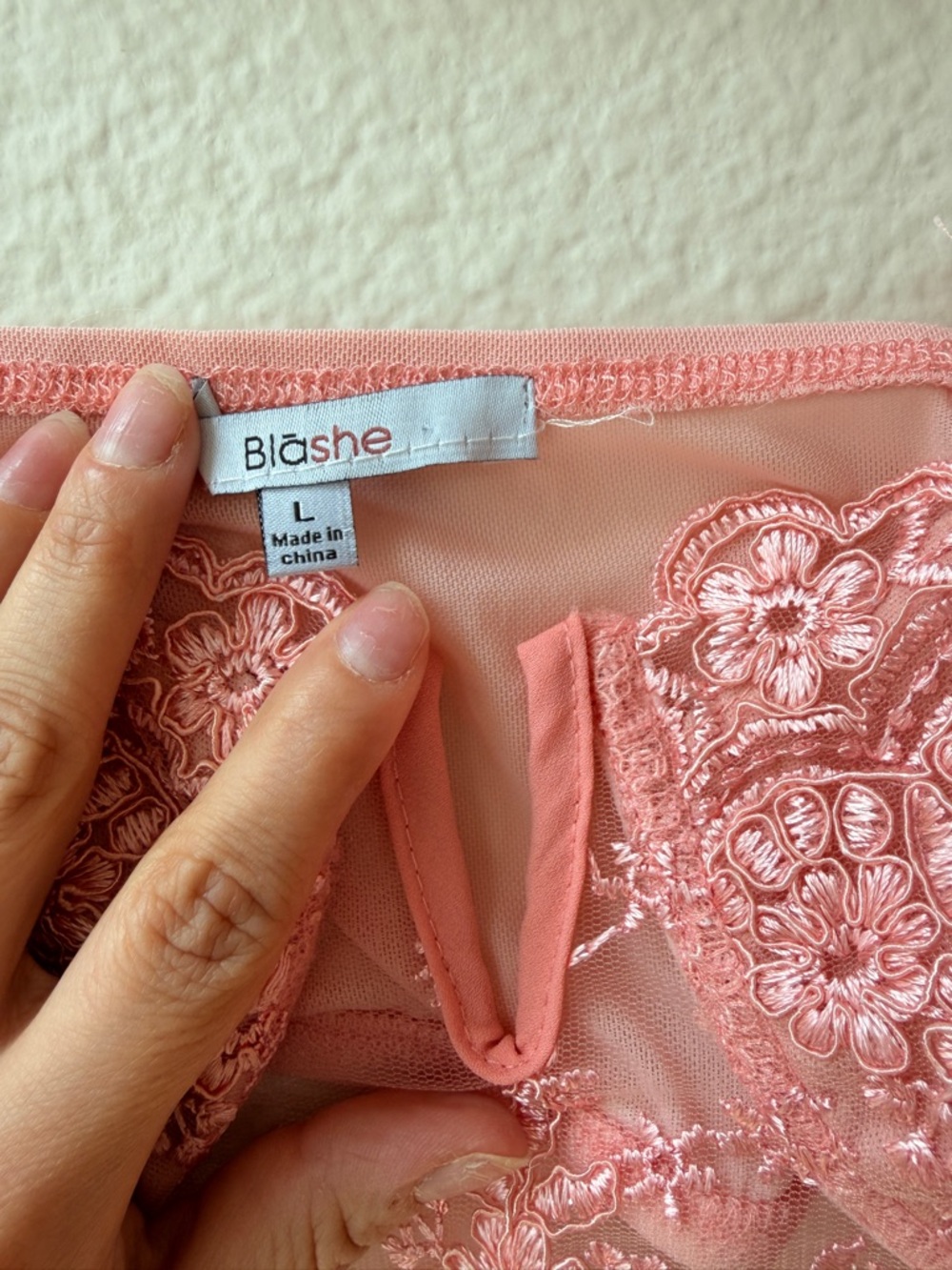 Blashe Pink Lace Bustier Crop Top Fairy Coquette Soft Girl Lingerie Romantic L - Picture 8 of 8